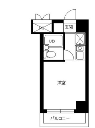 スカイコート八王子第3の物件間取画像